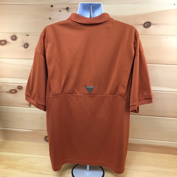 Columbia PHG Hunting Shooting Shirt 2XL Orange - Picture 2 of 4